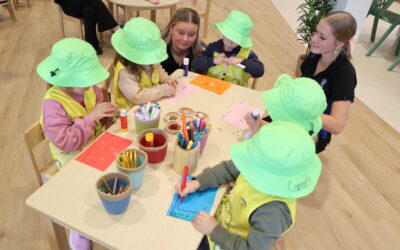 Little Visitors, Big Learning: ECE&C Students Bring Classroom to Life